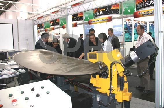  No Template Irrgeular Dished Head Folding Machine