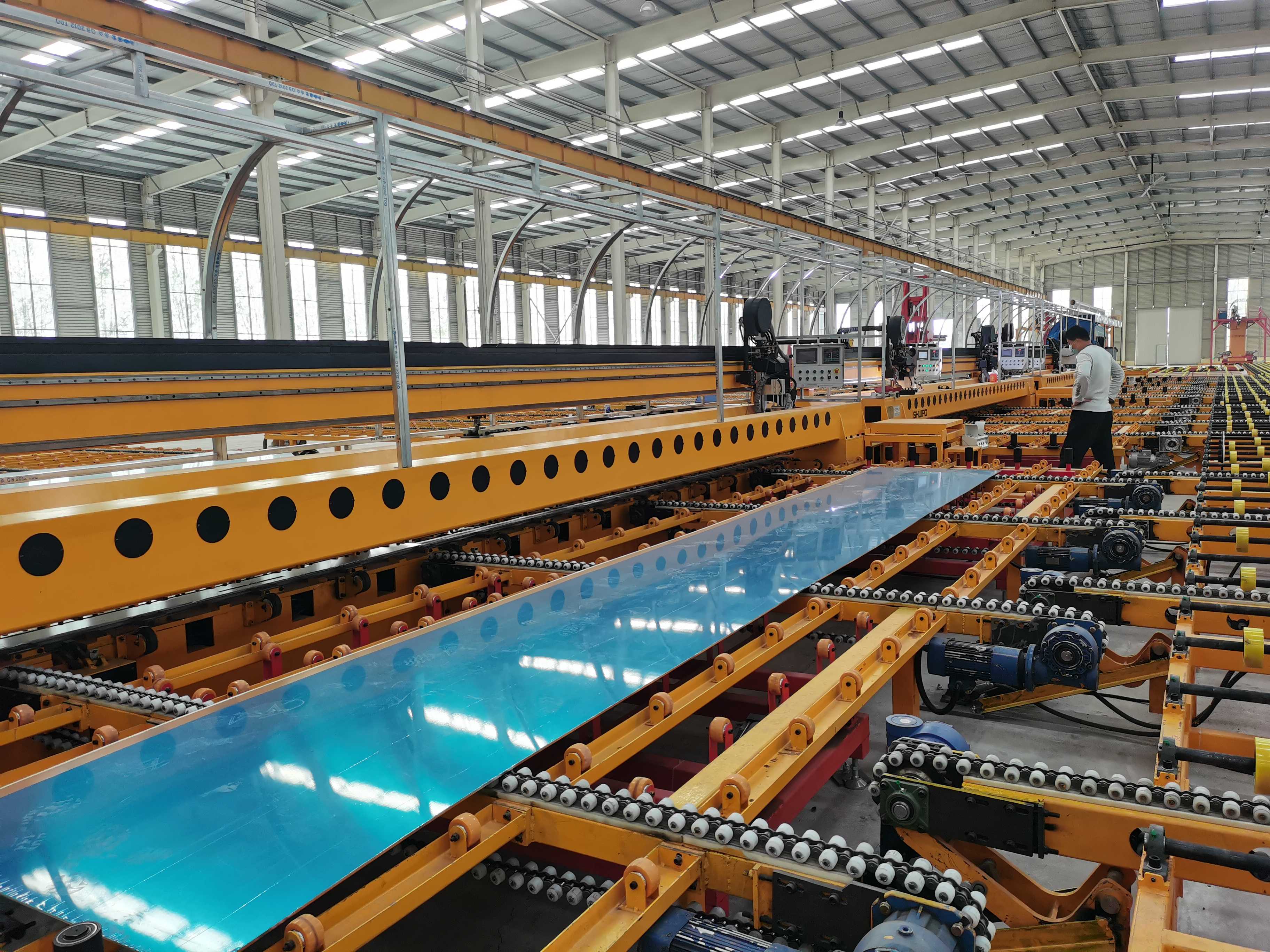 Tank truck intelligent production line