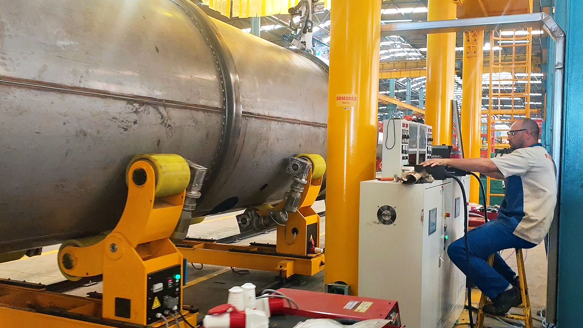 Cantilever Circular Seam Welding Machine